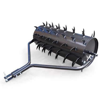 PlantCraft Tow Behind Lawn Roller Spike Aerator 36" Wide, Universal Hitch for Ride on Mower, Garden Tractor.