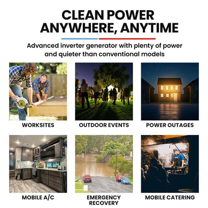Outdoor Recreation > Camping > Batteries & Generators.