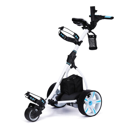 THOMSON Golf Buggy Electric Trolley Automatic Motorised Foldable Cart Powered.
