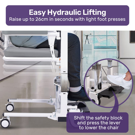 Equipmed Electric Adjustable Bed Backrest, German-Engineered Power Lifting Back Support with Remote Control, Full Length, Grey.