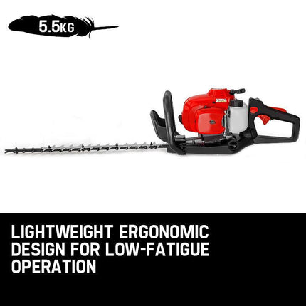 Baumr-AG 26CC Petrol Hedge Trimmer - 2-Stroke Clipper Saw Precision 24 Blade.