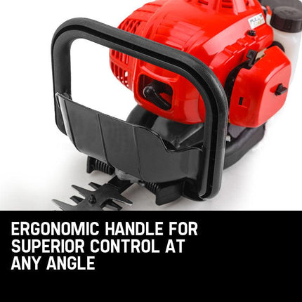 Baumr-AG 26CC Petrol Hedge Trimmer - 2-Stroke Clipper Saw Precision 24 Blade.