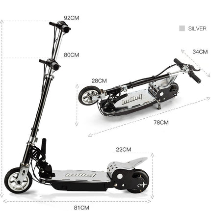 BULLET TRZ Electric Scooter 140W Adjustable and Foldable for both Adults / Kids.