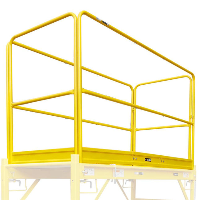 Baumr-AG Safety Guard Rail for Adjustable Mobile Scaffold.