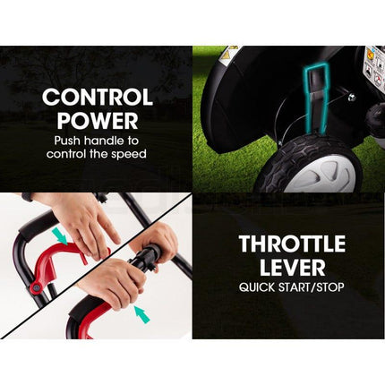 Baumr-AG 31CC Lawn Edger Petrol 4 Stroke Garden Grass Weed Trimmer Blade Cutting.