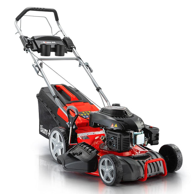 Baumr-AG Lawn Mower 18 220cc Petrol Self-Propelled Push Lawnmower 4-Stroke.