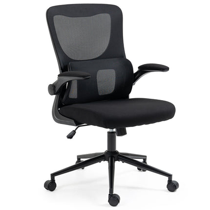 FORTIA Ergonomic Mesh Office Chair Computer Seat Adjustable Recline, Black.