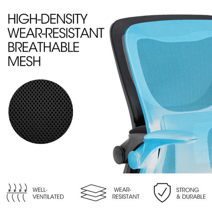 FORTIA Ergonomic Mesh Office Chair Computer Seat Adjustable Recline, Black.