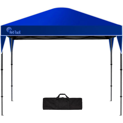 RED TRACK 3.6x2.2m Ultra Compact Folding Gazebo, Carry bag, Portable Outdoor Popup Marquee for Camping Beach, Navy Blue.