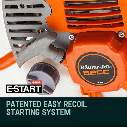 Baumr-AG Post Hole Digger 62CC Posthole Earth Auger Fence Borer Petrol Drill Bit.