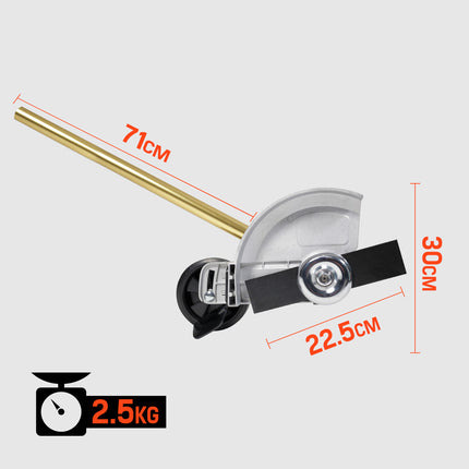 Baumr-AG Grass Edger Attachment Pole Garden Trimmer Brushcutter Lawn Edge.