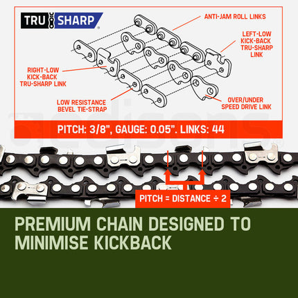 Baumr-AG 65CC Long Reach Pole Chainsaw Hedge Trimmer Pruner Chain Saw Tree Multi Tool.