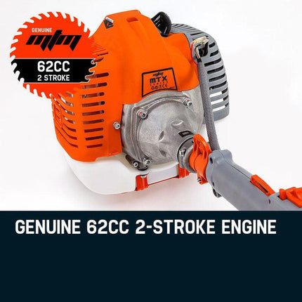 MTM 62CC Pole Chainsaw Hedge Trimmer Saw Brush Cutter Whipper Snipper Multi Tool.