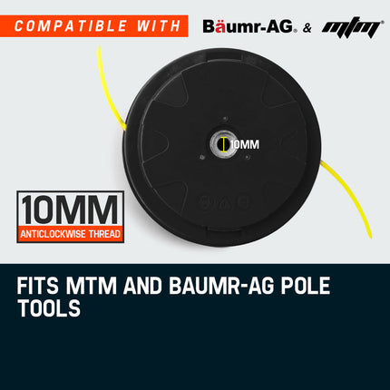 MTM Twister Bump Feed Line Trimmer Head Whipper Snipper Brush Cutter Brushcutter.