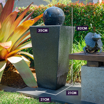 PROTEGE 20W Solar Fountain Pump Garden Water Pool Pond Kit with Eco Filter Box.