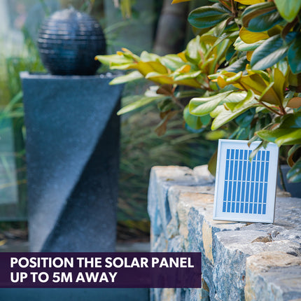 PROTEGE 20W Solar Fountain Pump Garden Water Pool Pond Kit with Eco Filter Box.