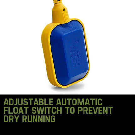 PROTEGE 2250W Submersible Dirty Water Pump Sewage Bore Septic Tank Well Sewerage.