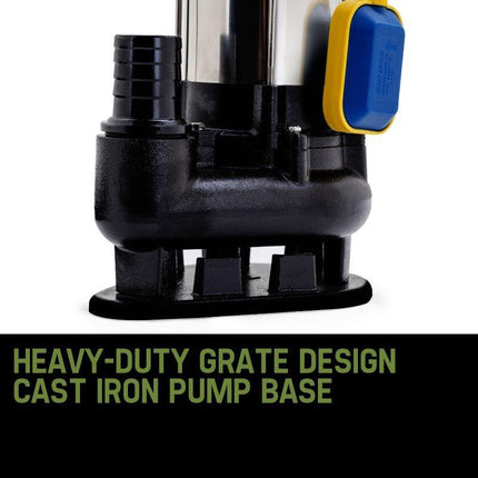 PROTEGE 2250W Submersible Dirty Water Pump Sewage Bore Septic Tank Well Sewerage.