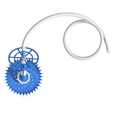 AURELAQUA Automatic Pool Cleaner, Flow-valve Suction Tech for Floors, Walls & Waterline.