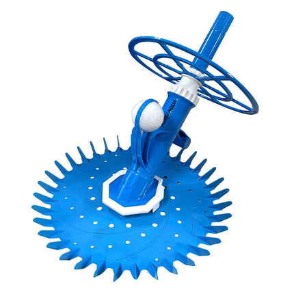 AURELAQUA Automatic Pool Cleaner, Flow-valve Suction Tech for Floors, Walls & Waterline.