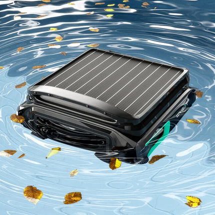 WYBOT F1 Solar Robotic Pool Skimmer, Large 7L Basket, APP Control and Customisable Route, Automatic Cleaner of Leaves and Fine Debris.