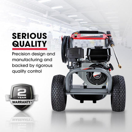 Jet-USA 7HP 4800PSI Petrol High Pressure Washer 4-Stroke Engine Gun Water Cleaner Gurney 9M Hose.