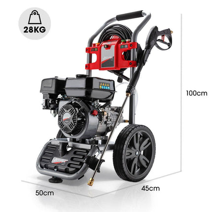 JET-USA 4800PSI Petrol Powered High Pressure Washer, - CX630.
