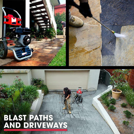 JET-USA 4800PSI Petrol Powered High Pressure Washer, - CX630.