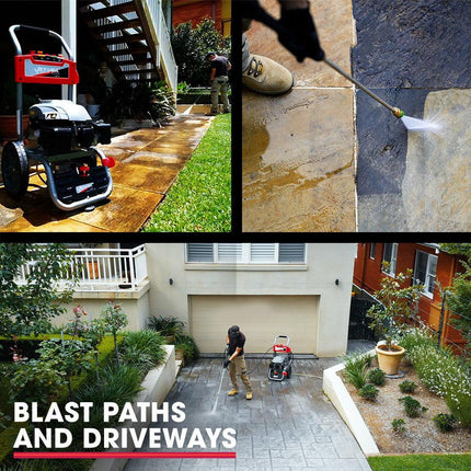 Jet-USA 4800PSI Petrol-Powered High Pressure Cleaner Washer Water Jet Power Hose.