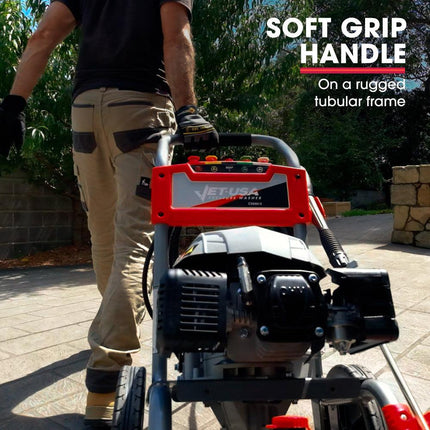 Jet-USA 4800PSI Petrol-Powered High Pressure Cleaner Washer Water Jet Power Hose.