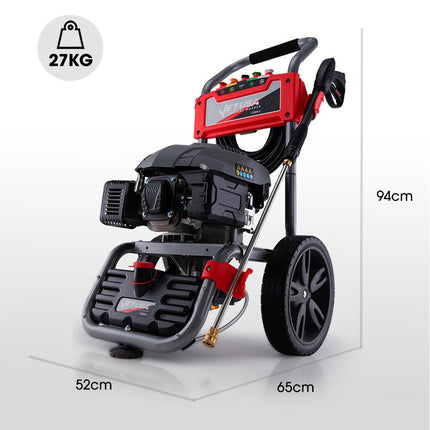 Jet-USA 4800PSI Petrol-Powered High Pressure Cleaner Washer Water Jet Power Hose.