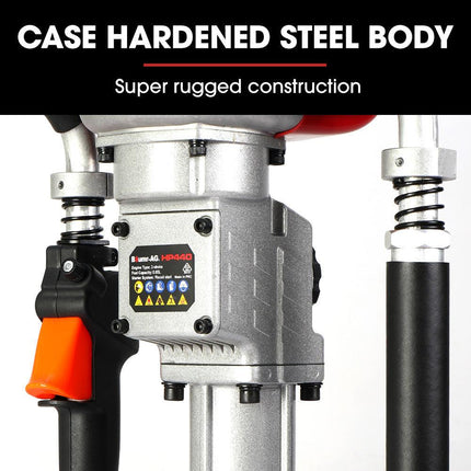 BAUMR-AG 38cc 4-Stroke Petrol Post Driver, with Carry Case & 3 Piling Sleeves.