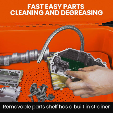 Unimac 22L Auto Parts Washer, for Home, Business and Small Garages.