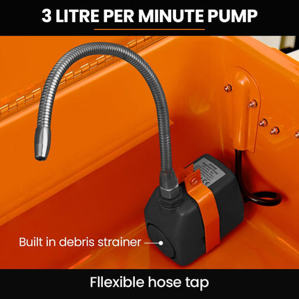 Unimac 22L Auto Parts Washer, for Home, Business and Small Garages.