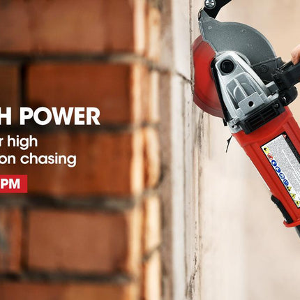 BAUMR-AG Wall Chaser Machine Concrete Chasing Tool Brick Grinder Electric Saw.