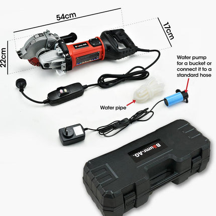 BAUMR-AG Wall Chaser Machine Concrete Chasing Tool Brick Grinder Electric Saw.