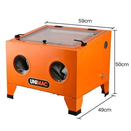 Heavy Duty Steel | LED Light | 100PSI Max Pressure.
