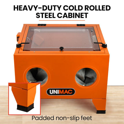 Heavy Duty Steel | LED Light | 100PSI Max Pressure.