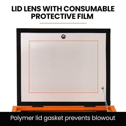 Heavy Duty Steel | LED Light | 100PSI Max Pressure.