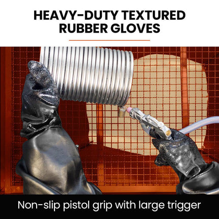 Heavy Duty Steel | LED Light | 100PSI Max Pressure.