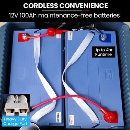 Auch FSH18 Floor Scrubber & Dryer, 490mm, Battery Powered, Walk Behind, Multi-purpose Commercial Grade Machine.