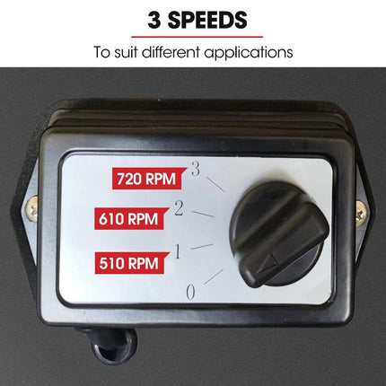 BAUMR-AG 36" 914mm Industrial Mobile Floor Drum Fan, 290W Brushless Motor, Tilting, Large, Commercial, Heavy-duty Frame, EESS Certified.