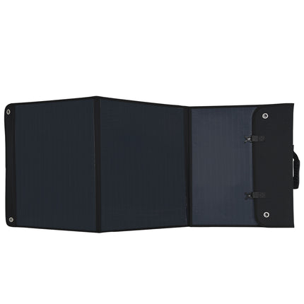 GENPOWER 100W Portable USB Folding Solar Panel for Camping.