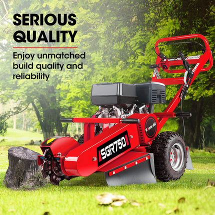 BAUMR-AG 15HP Commercial Petrol Tree Stump Grinder.