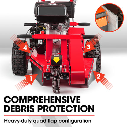 BAUMR-AG 15HP Commercial Petrol Tree Stump Grinder.