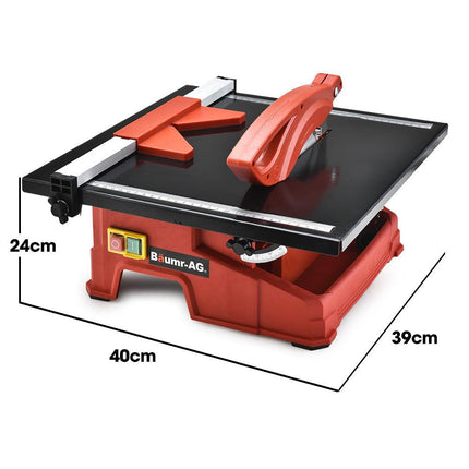 BAUMR-AG 600W Electric Tile Saw Cutter with 180mm (7") Blade.