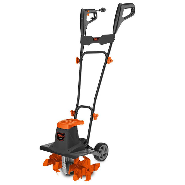 PLANTCRAFT Electric Rotary Hoe Garden Tiller Soil Cultivator, Adjustable Depth, 6 Tines.