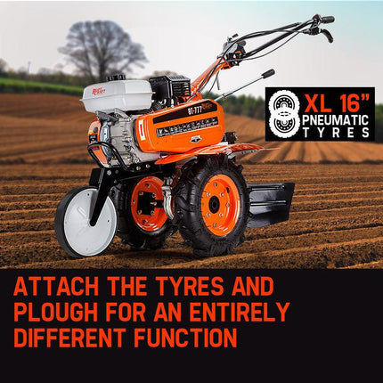 PLANTCRAFT 7.0HP Cultivator Tiller Plough Self-Propelled Rotary Rototiller.