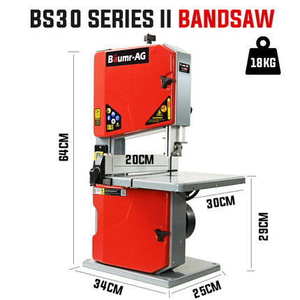 Baumr-AG Bandsaw Wood Cutting Band Saw Portable Wood Vertical Benchtop Machine.