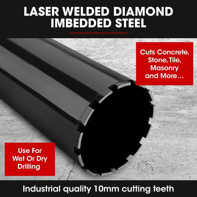 Baumr-AG Diamond Core Drill Bit 152mm Concrete Wet Dry Tile Stone Brick Marble 1-1/4 UNC.